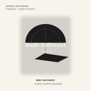 Built Different Cap